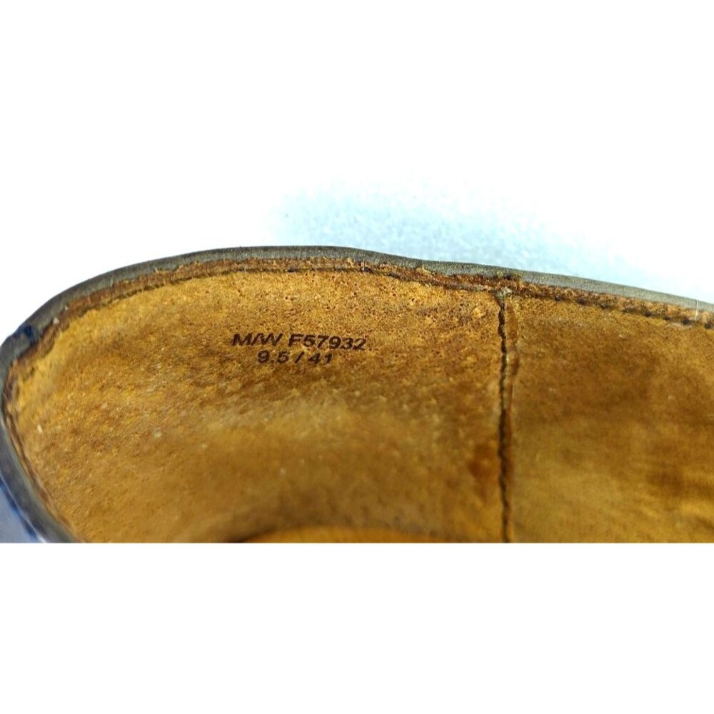 Born Womens Maple Campanula Gray Leather Slip On Flat Loafers Size 9.5/ 41 - Picture 5 of 12